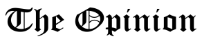 text that says The Opinion.