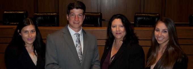 Elena Smith’18, Matt Simeone ’19, Chrolotte Werner-Kohler ’18, Marlo Sloan ‘18.