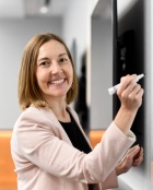 Portrait of Prof. Heather Abraham.