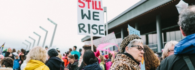 Peace bridge uniting the United States and Canada at moonrise.