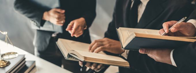 photo of a people working together.