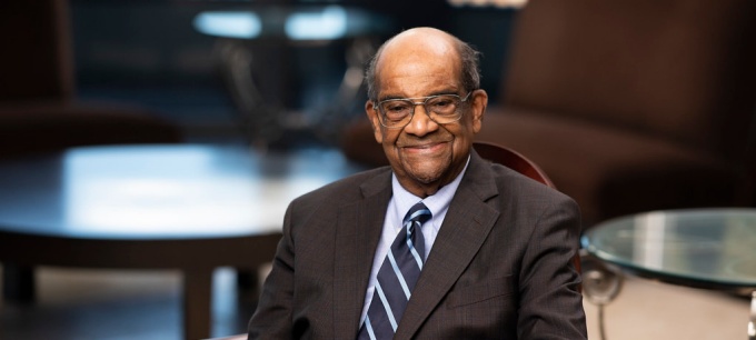 J. Mason Davis Jr. sitting in a chair.