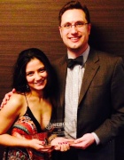 Ashmita Roka '17 & Christopher Sasiadek '16.