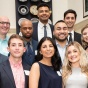 James J. Hatton with 2019 participants in the New York City Program on Finance and Law. 