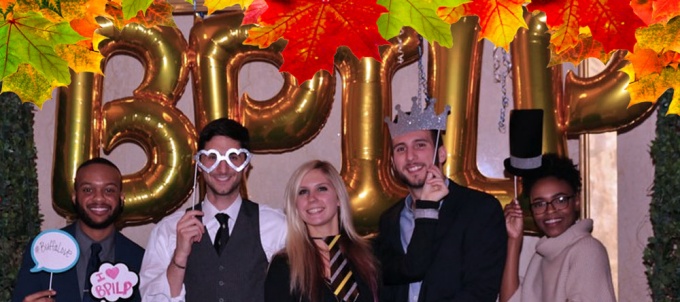 law students participating at last year's BPILP auction.