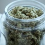 jars of cannabis. 