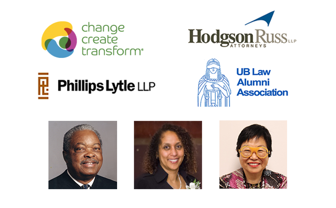 collage of donor logos and photos.