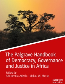 cover of the book The Palgrave Handbook of Democracy, Governance and Justice in Africa.