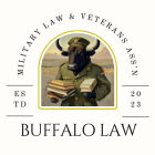 logo for the Military Law and Veterans Association. 