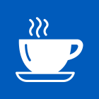 Coffee/tea cup icon. 